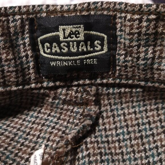Lee Casuals Dogstooth Pants - Picture 8 of 9
